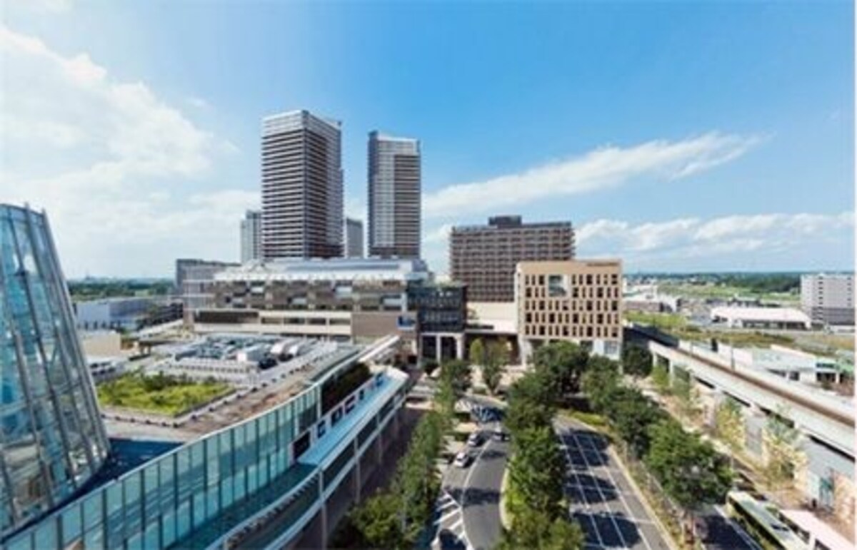 「柏の葉キャンパス」駅周辺の景色