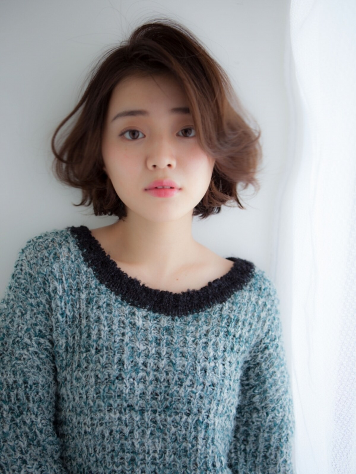 石田ゆり子風の髪型！大人に似合うやわらかボブヘアスタイル