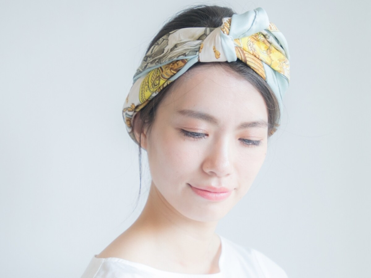 白髪が目立ちにくいヘアアレンジ