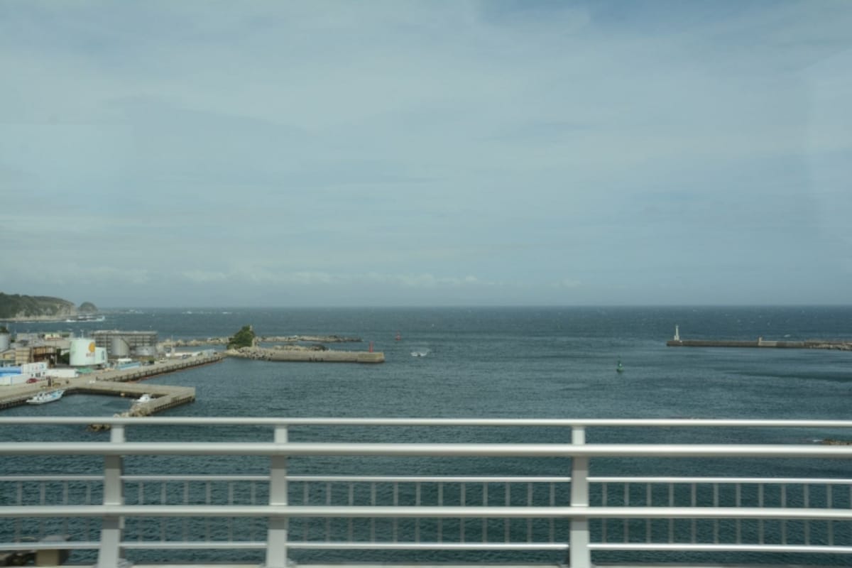 城ケ島大橋からの情景