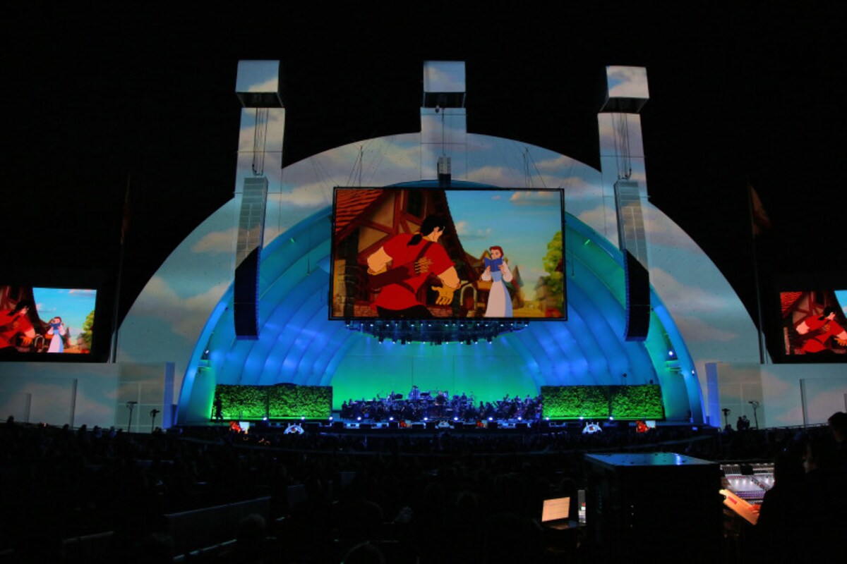 『Beauty & the Beast at Hollywood Bowl』 より。photo : Randall Michelson 
