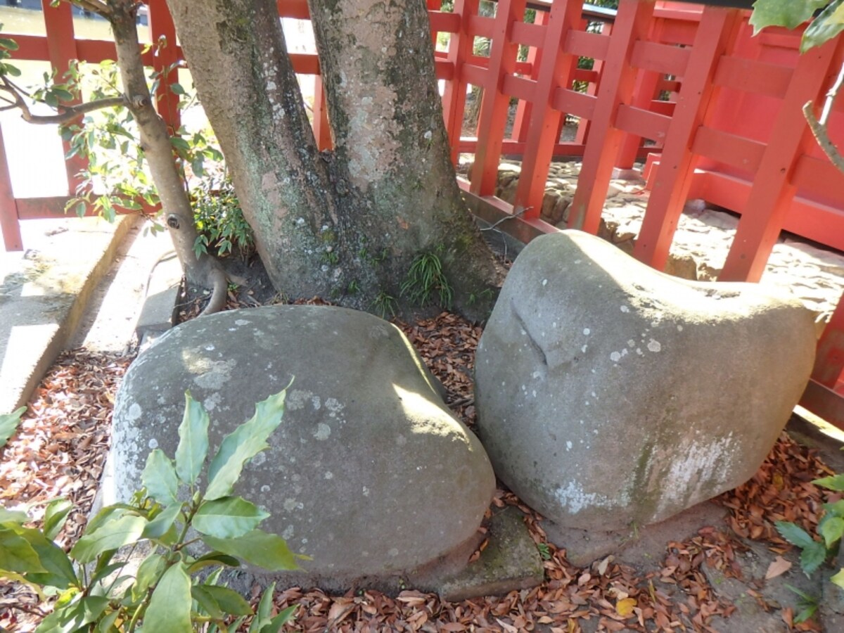 政子石