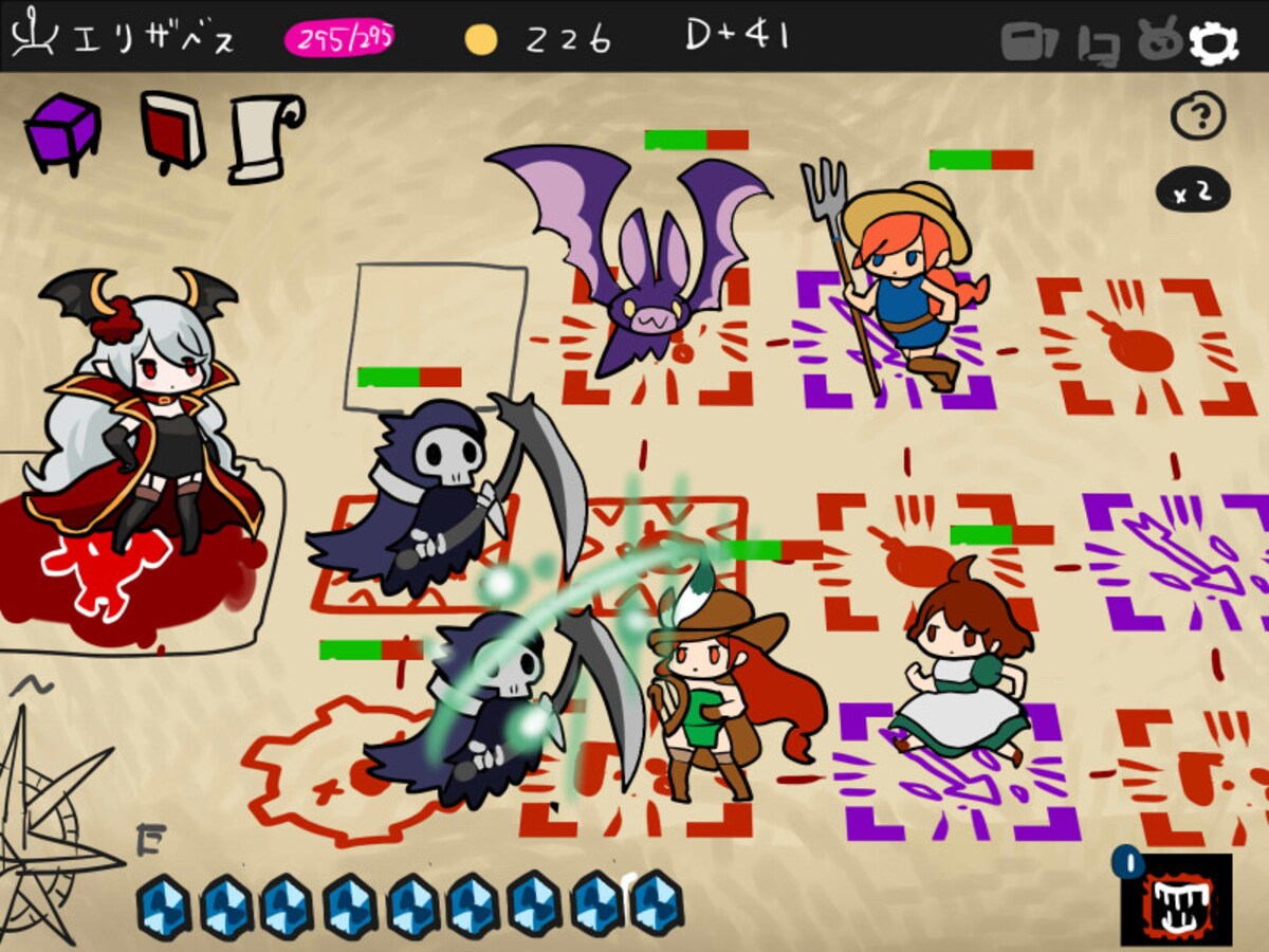 ダンジョンメーカーの図