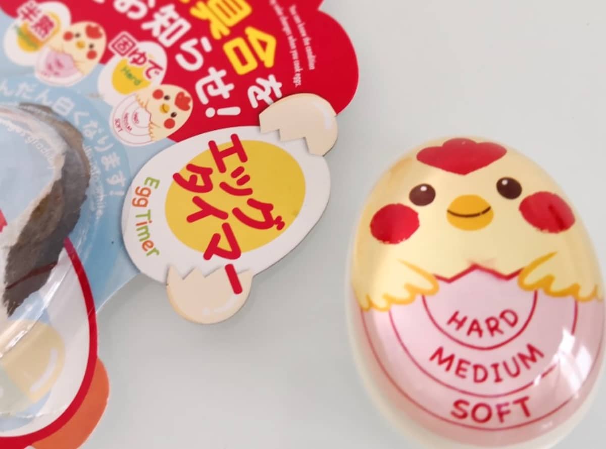 半熟卵用ダイソーの便利グッズ