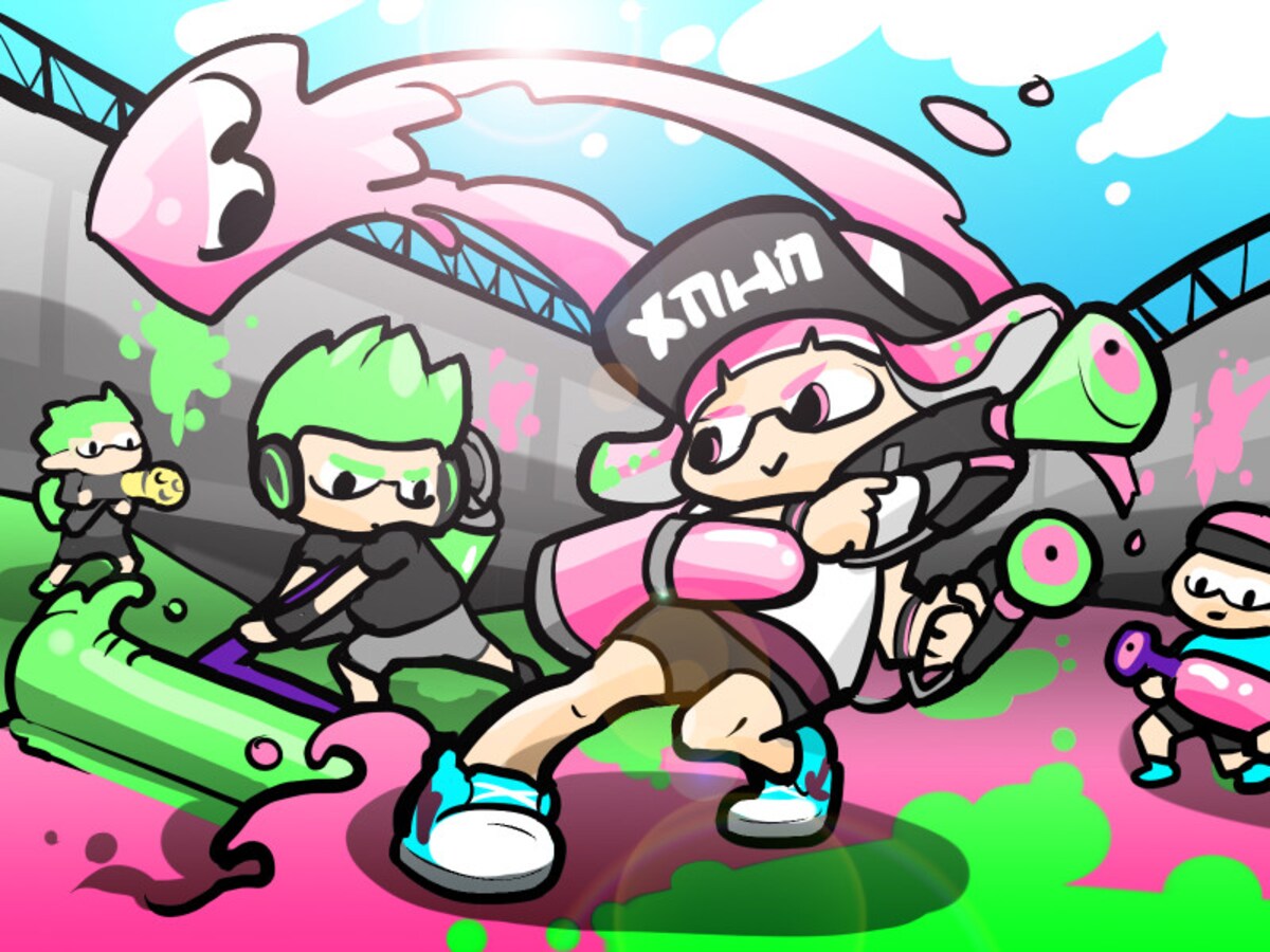 スプラトゥーンの図