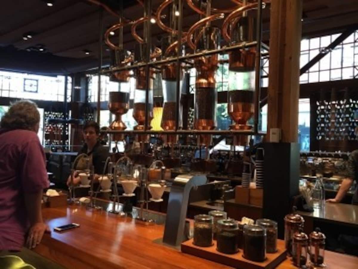  スターバックス旗艦店「STARBUCKS RESERVE ROASTERY & TASTING ROOM」
