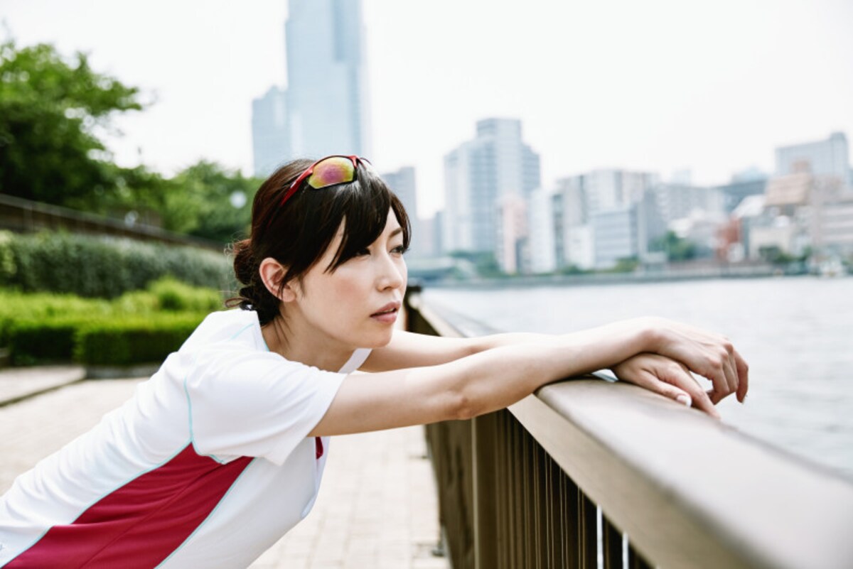 夏バテしている女性