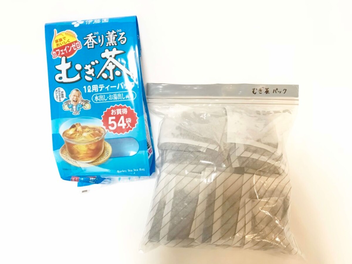 麦茶パックが54パック入ります。