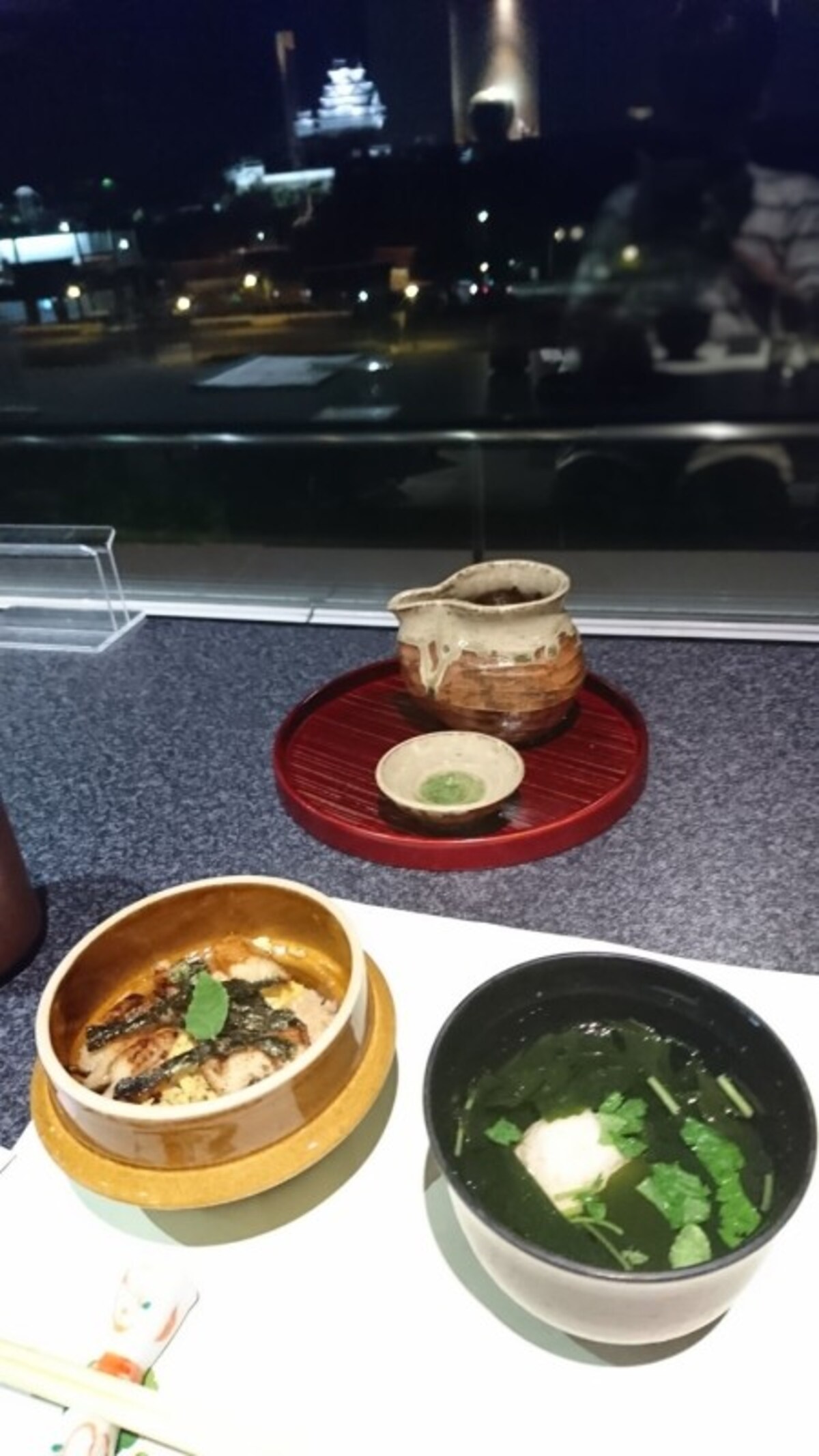 イーグレ キャッスル・ミレでの食事