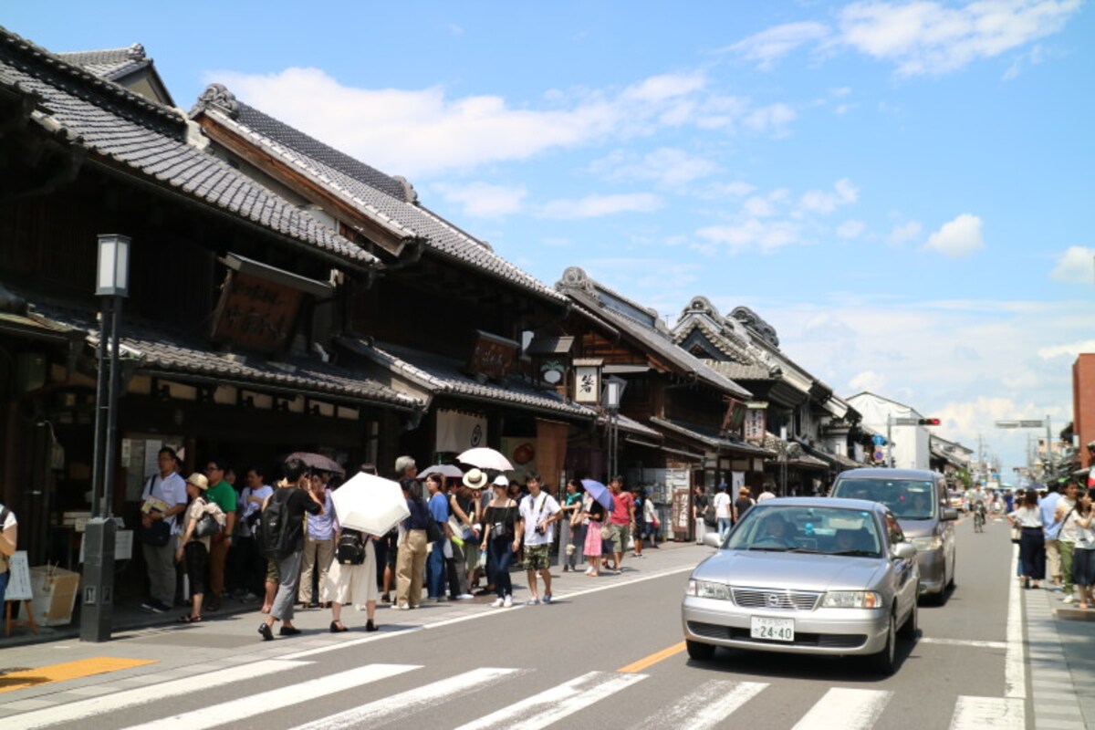 「小江戸」川越の「蔵づくりの街並み」