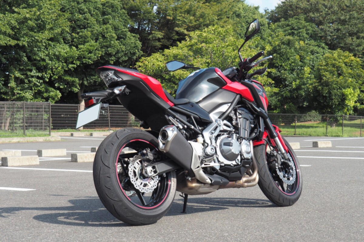 Z900　リアビュー