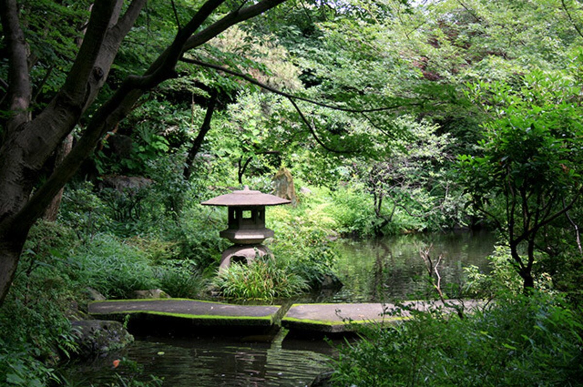 豊島園　庭の湯の庭園