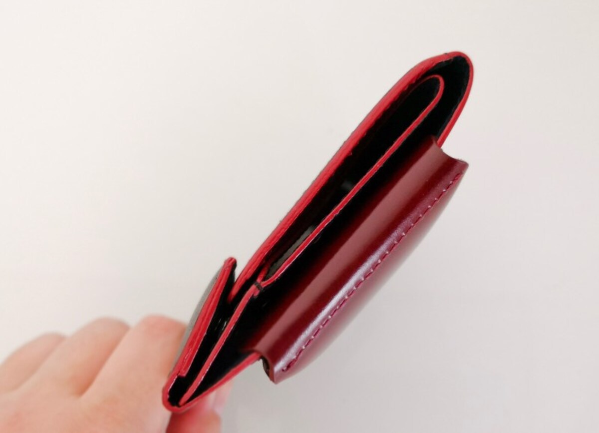 ポイントカードに優先順位をつけて収納できるカードケース