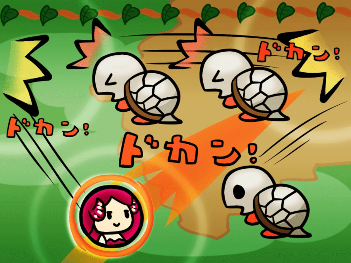 モンスターストライクの図