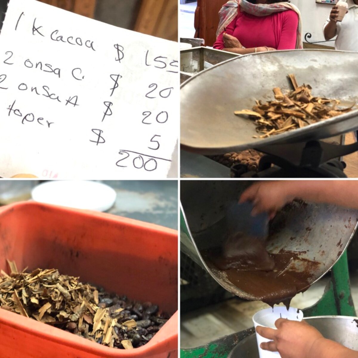 メキシコ　チョコはドリンク