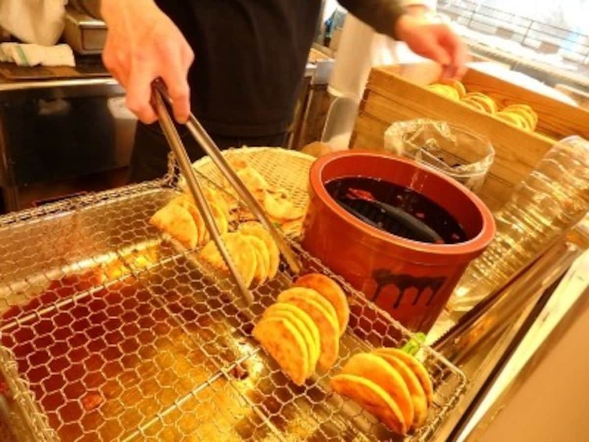 『鎌倉壱番屋』の手焼きせんべい