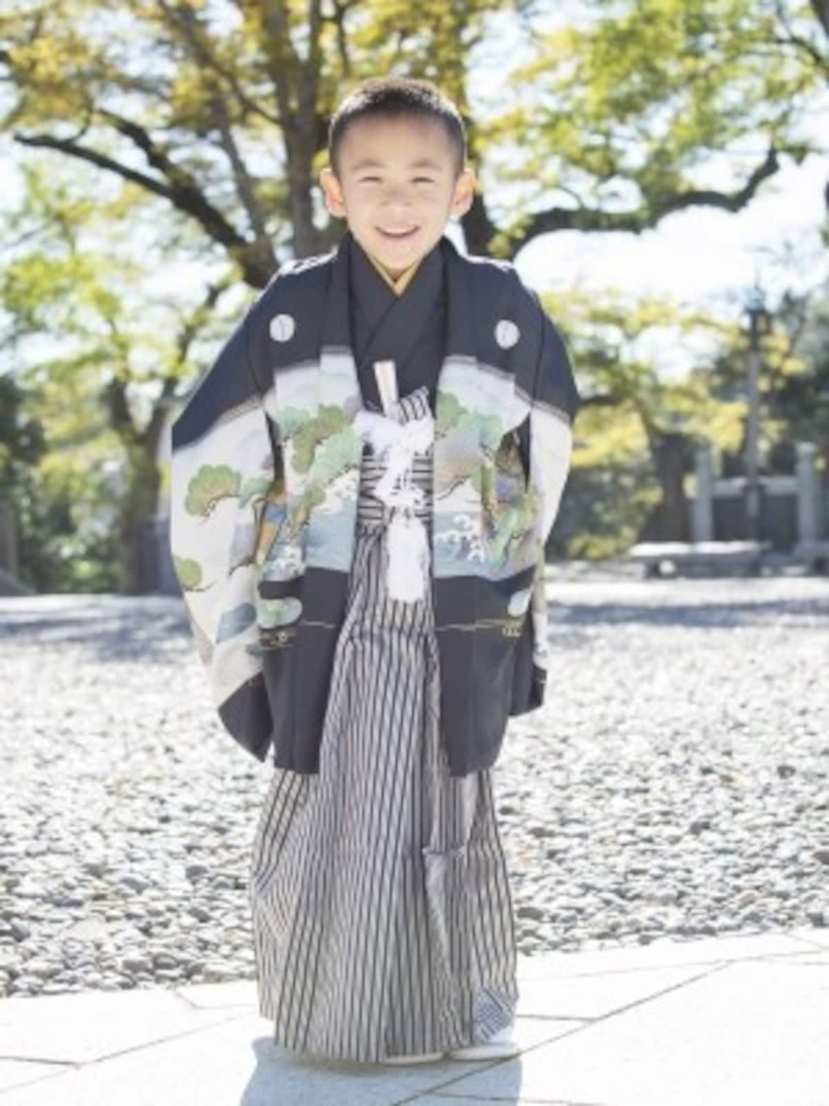 紋付の羽織袴が基本