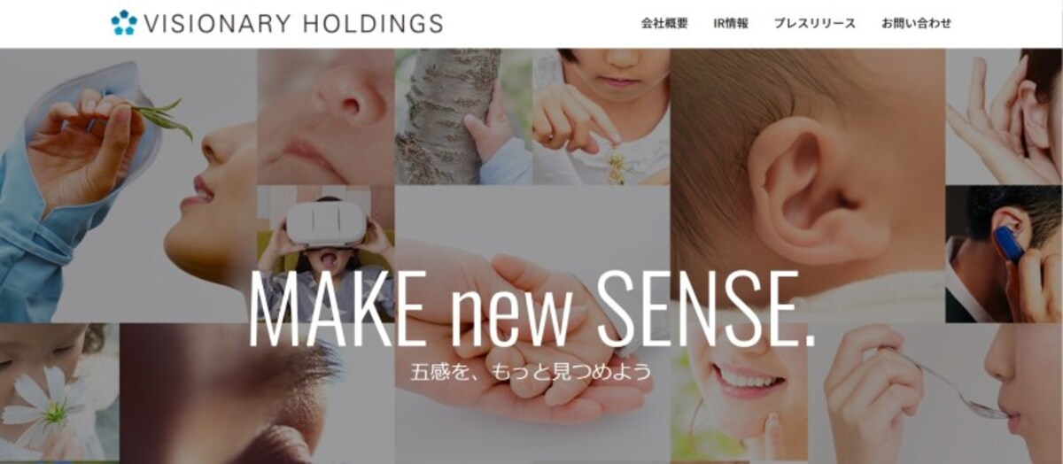 ビジョナリーホールディングス　WEB
