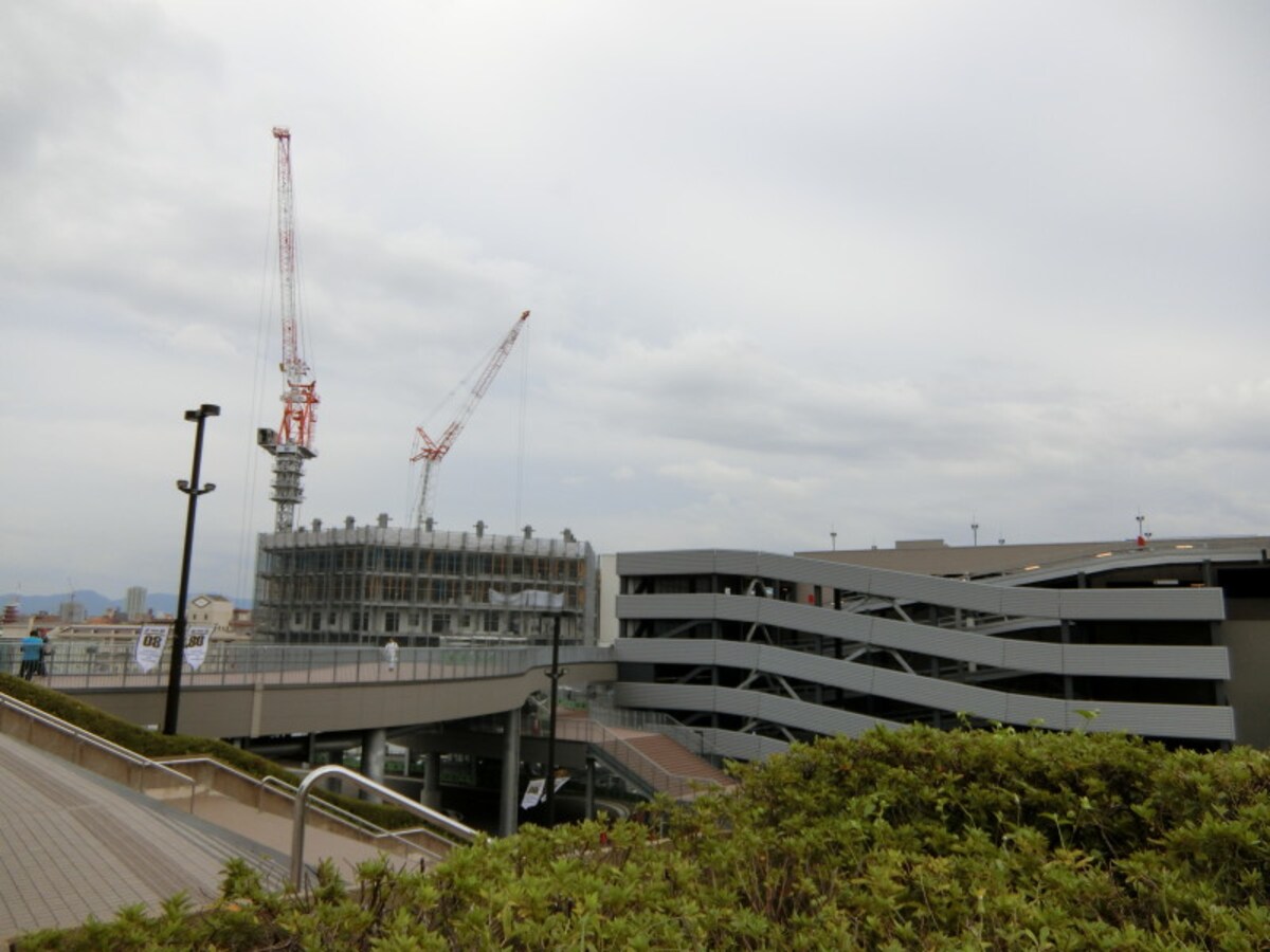  「ザ・パークハウス 福岡タワーズ」の建設地