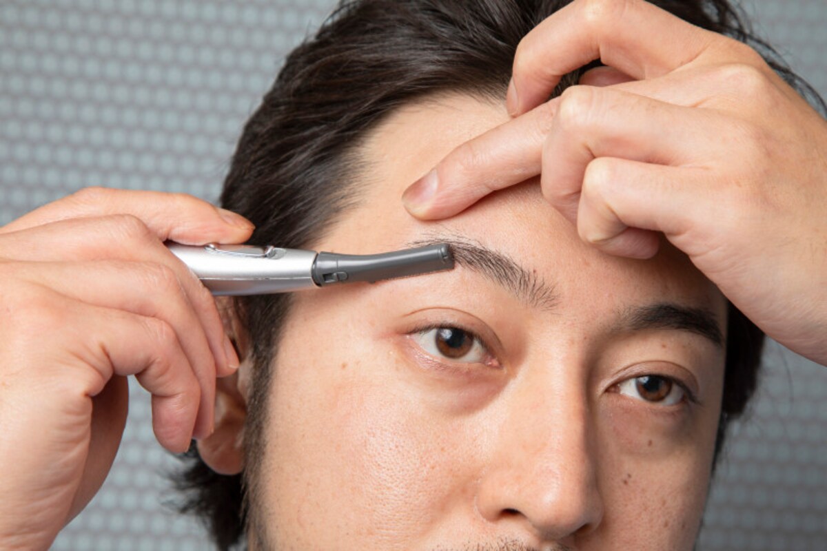 眉毛,整え方,男,初めて,道具