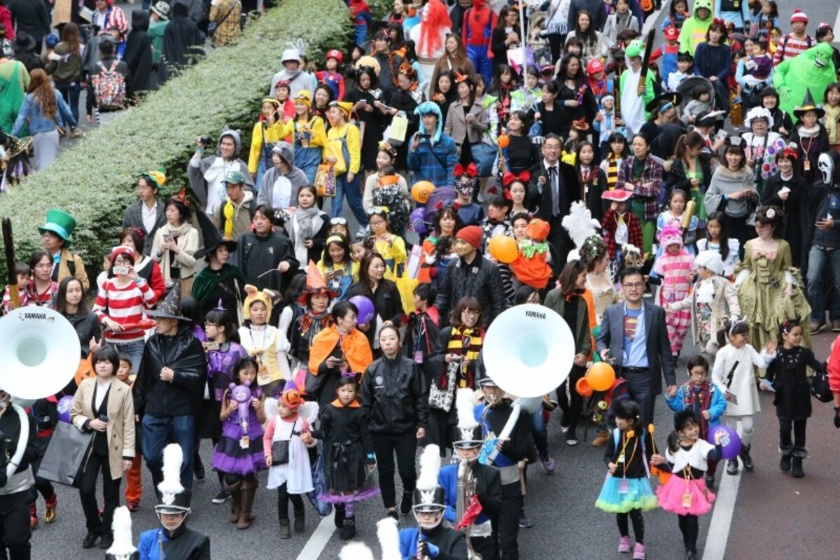 原宿表参道ハローハロウィーンパンプキンパレード