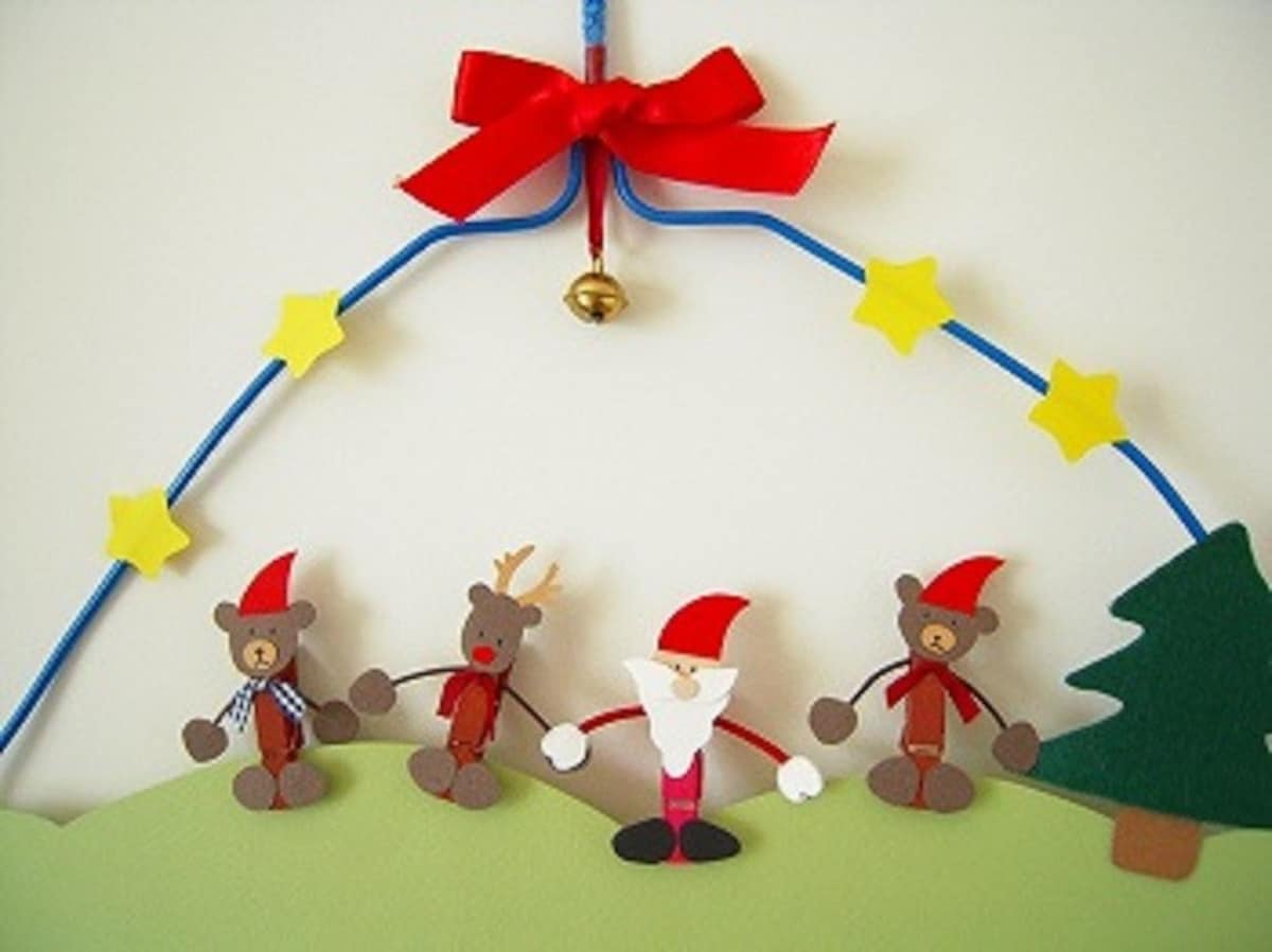 クリスマス製作『クリスマスのプチ飾り』