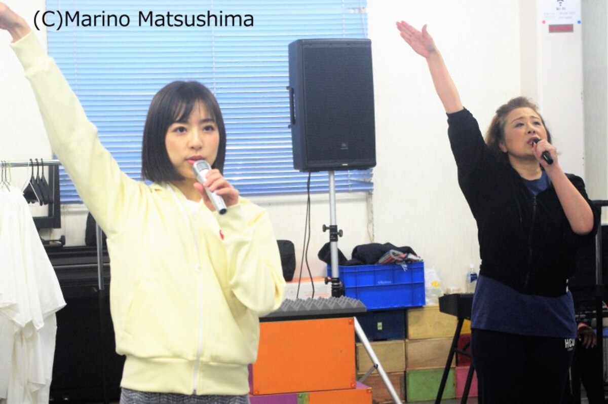 『KAKAI　歌会2019』稽古より。(C)Marino Matsushima