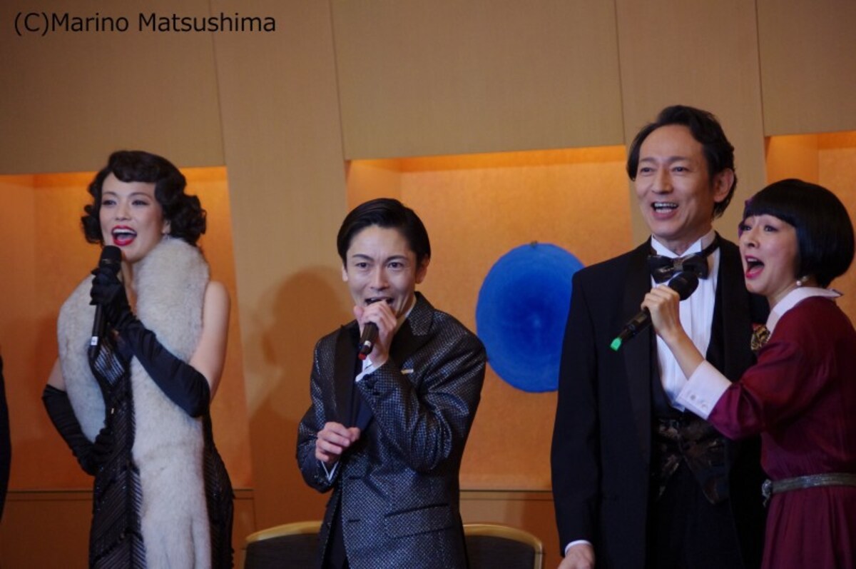 『Red Hot and COLE』製作発表にて。(C)Marino Matsushima