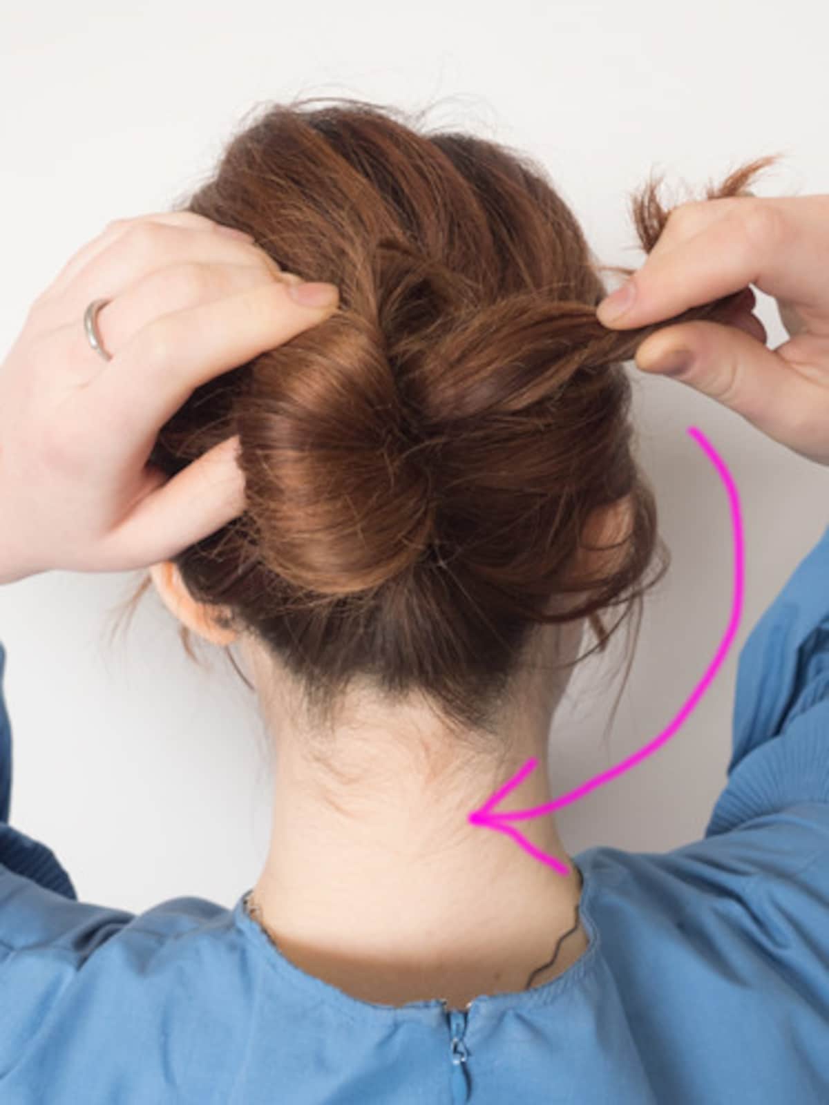 ３コインズの高見えヘアアクセ