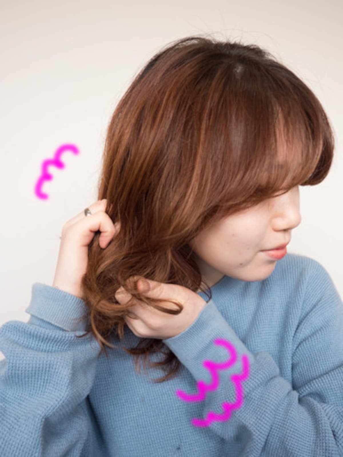 ３コインズの高見えヘアアクセ