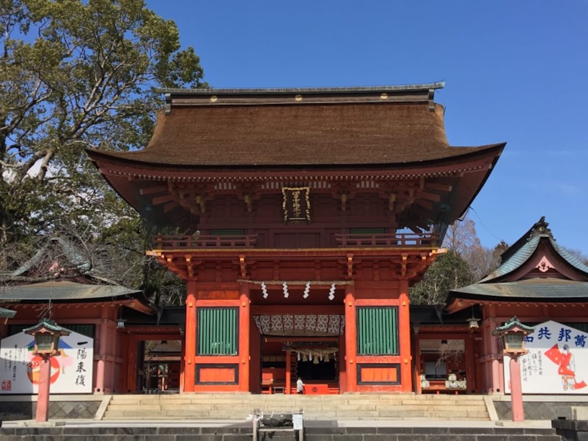 富士山本宮浅間大社の楼門