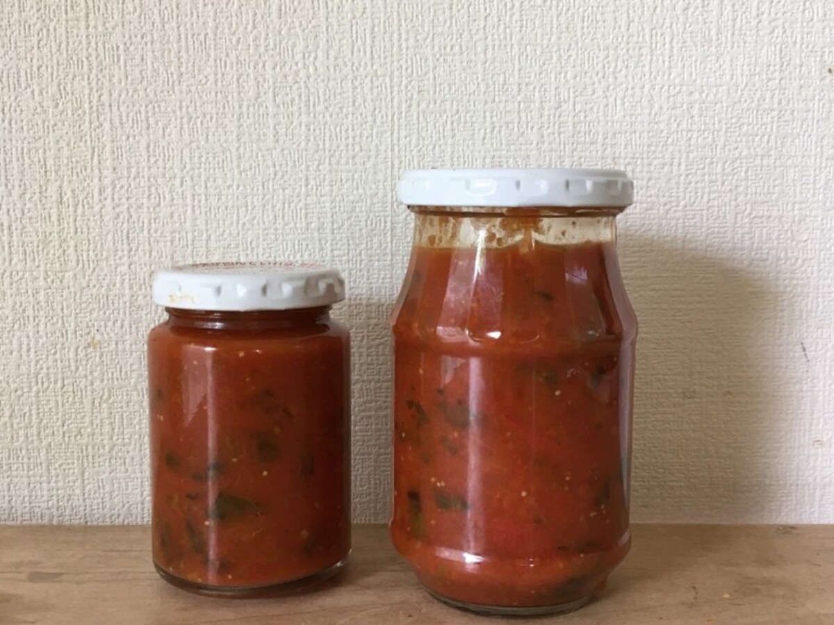 見切り品のトマトでケチャップを作ることも