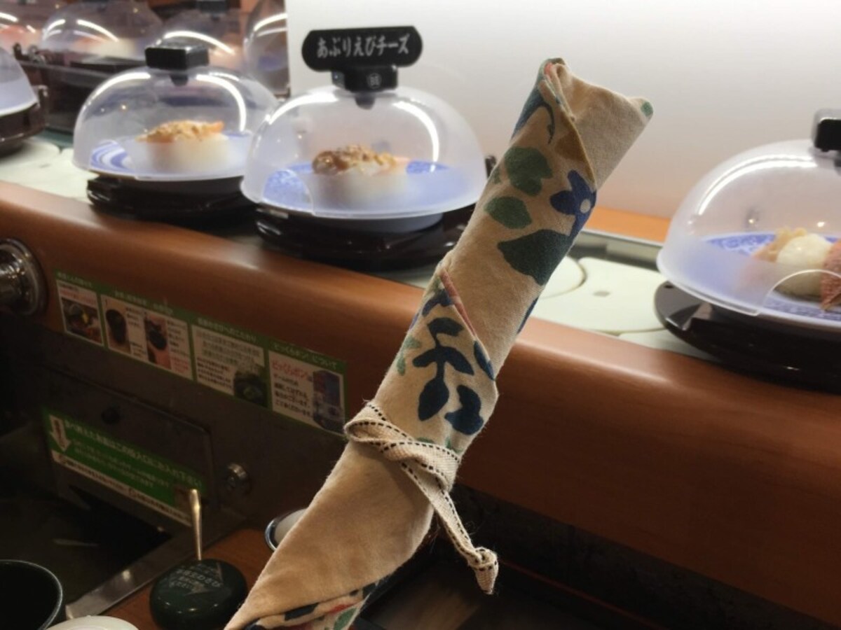 くら寿司に、自分のお箸を持って行けば、10円引きです！