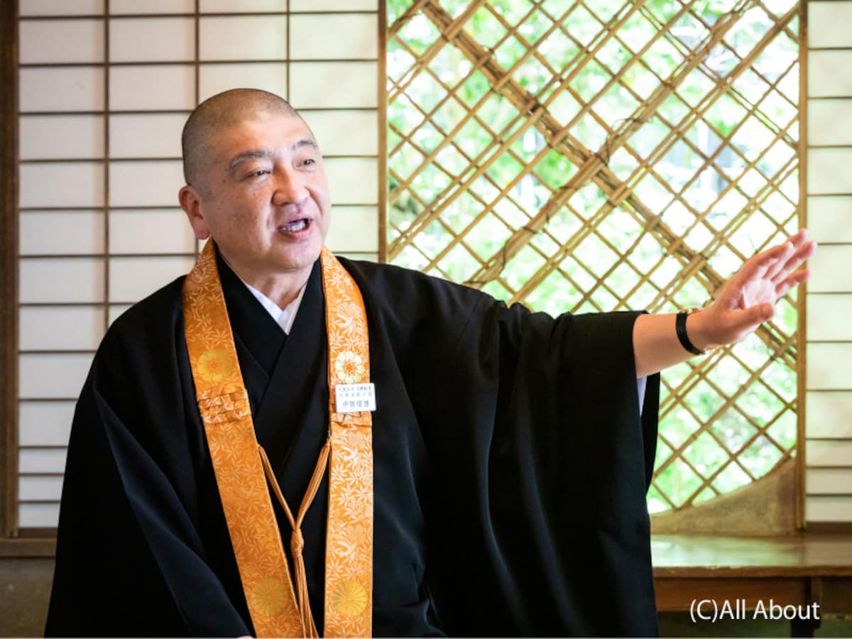 ご住職の伊勢俊雄さん