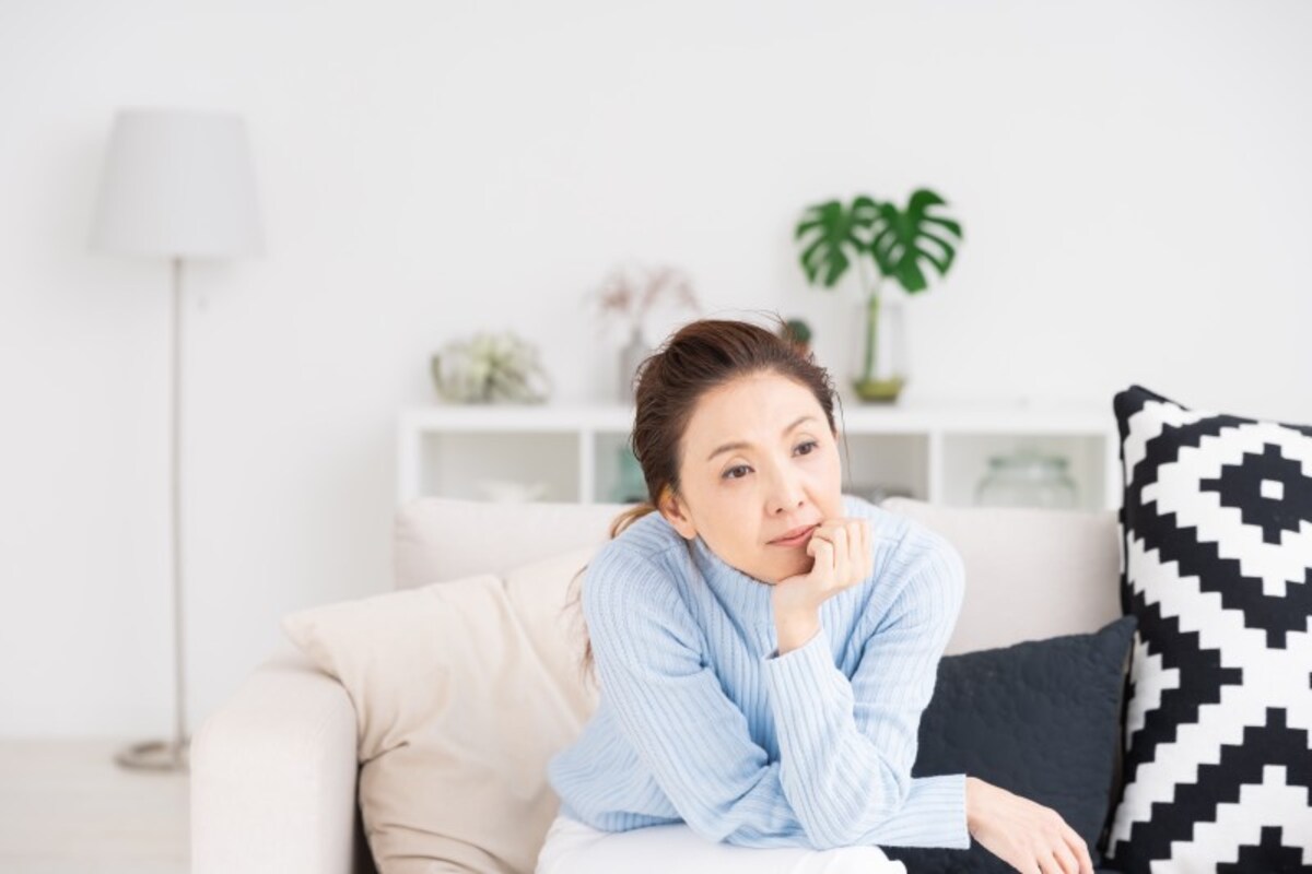 更年期症状に悩む女性