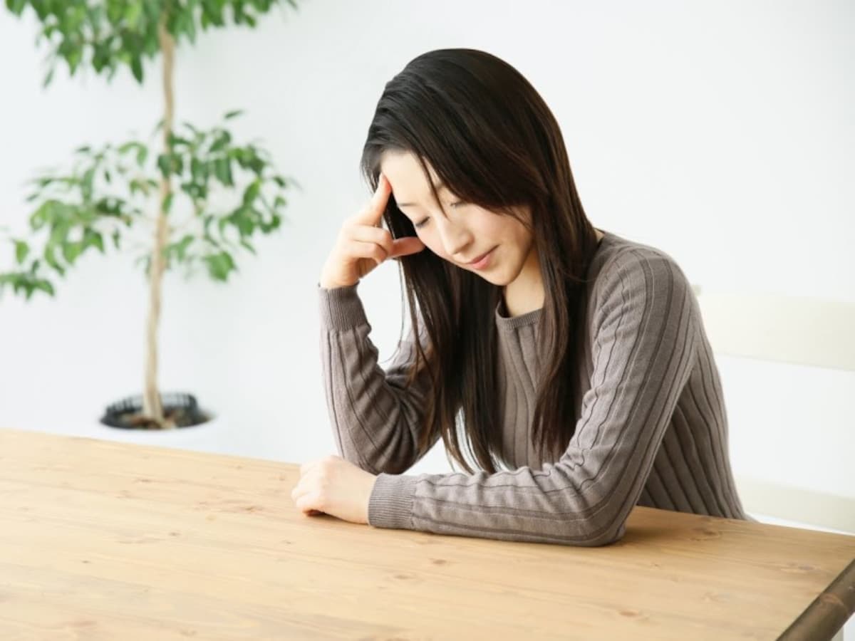 イライラした女性
