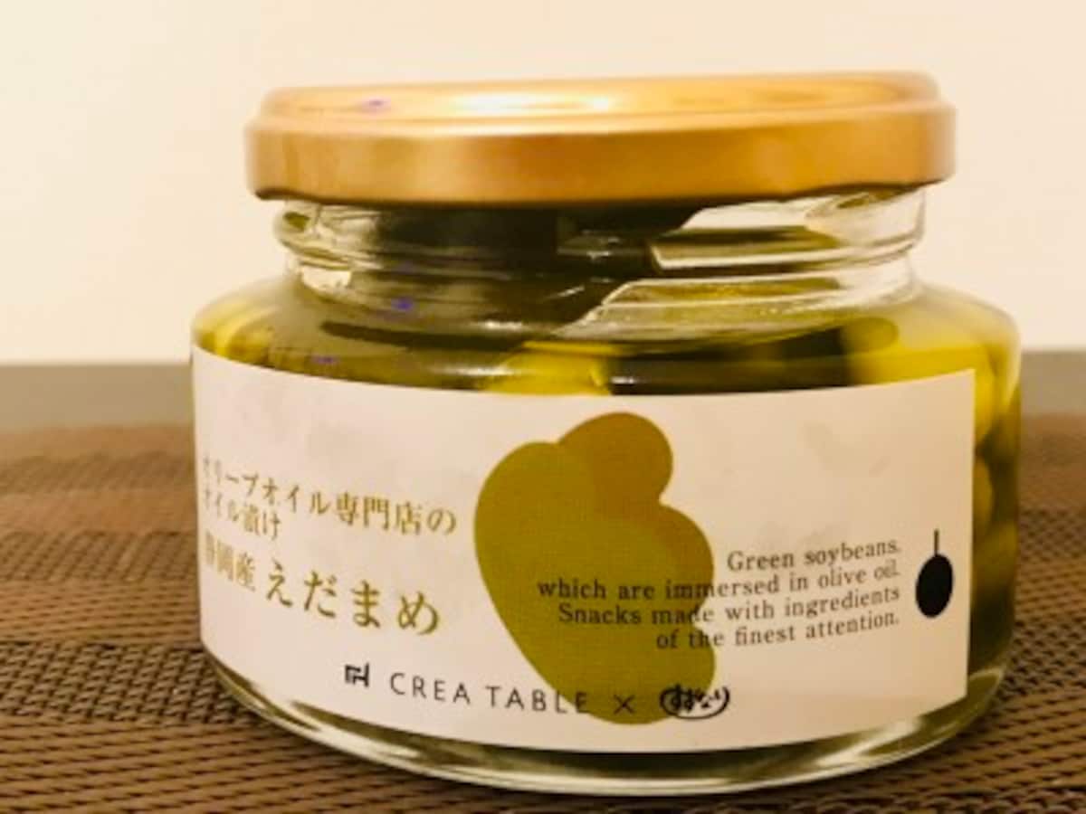クレアテーブル|オリーブオイル漬け 静岡産えだまめ 100g 