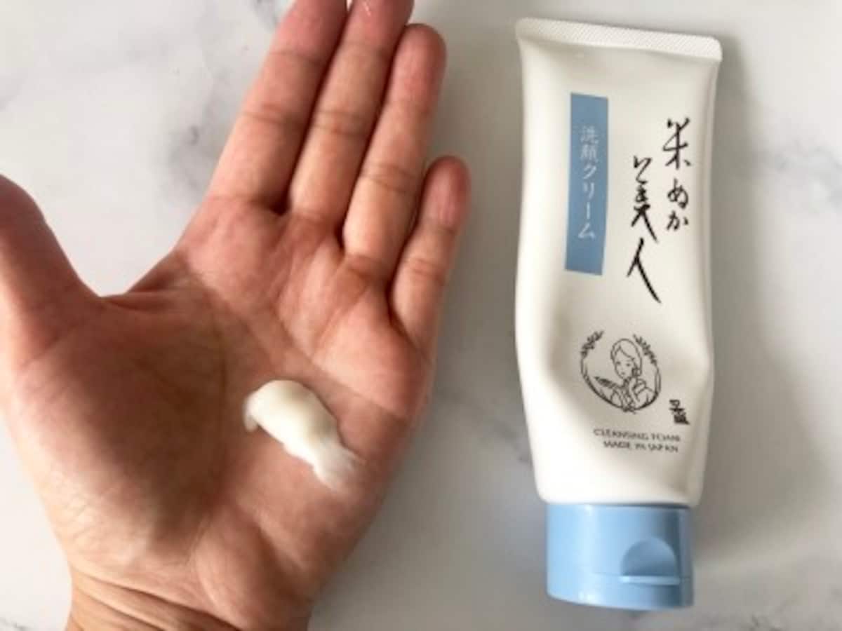 日本盛,米ぬか美人,洗顔クリーム,洗顔料,日本酒,米ぬか,ハト麦,豆乳