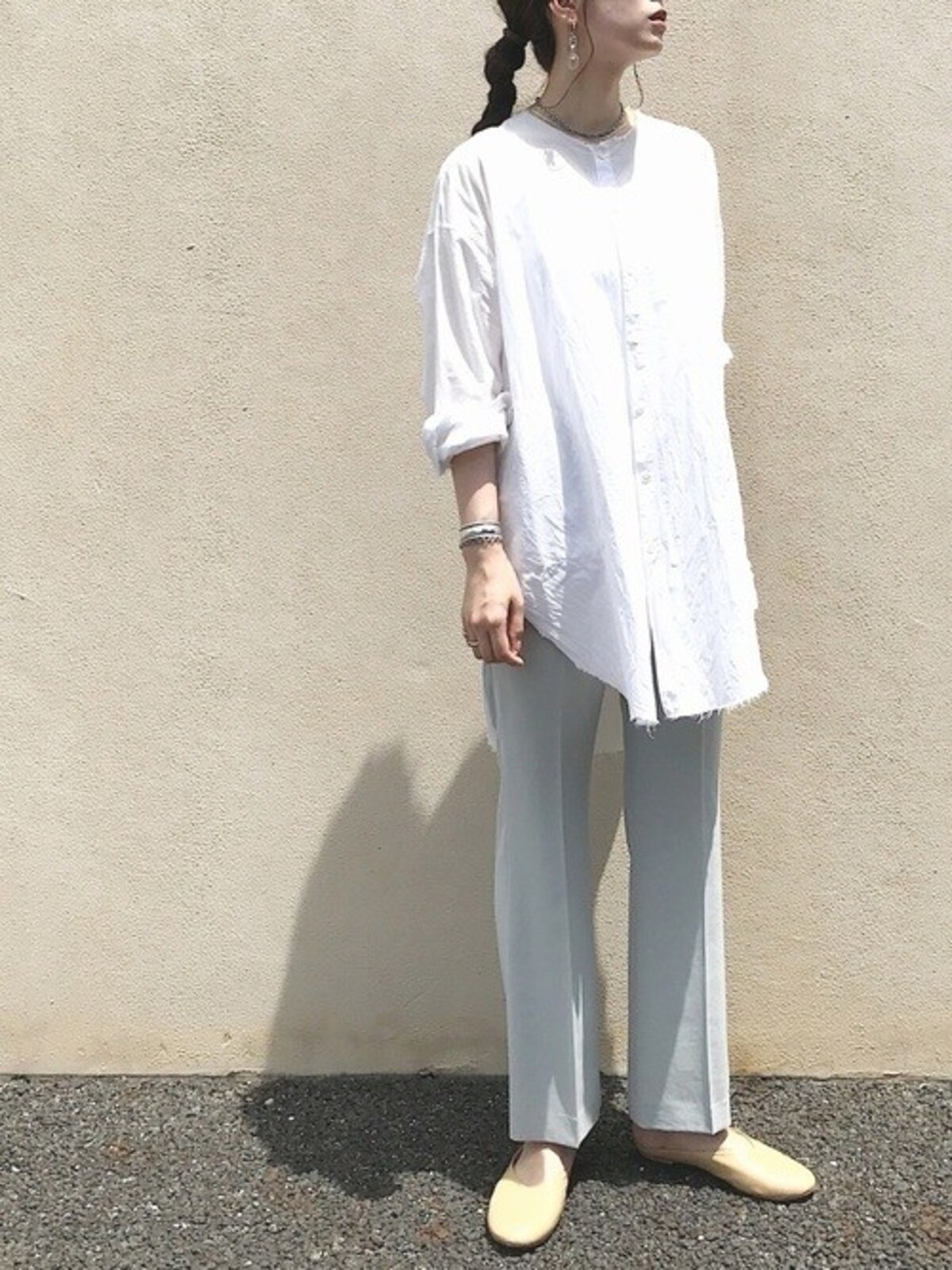 ウエストやヒップも自然にカバーできて嬉しい　出典：WEAR