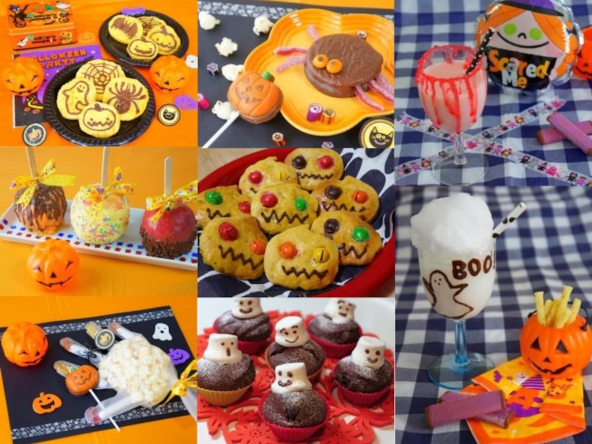 ハロウィンお菓子の手作りアイディア20選
