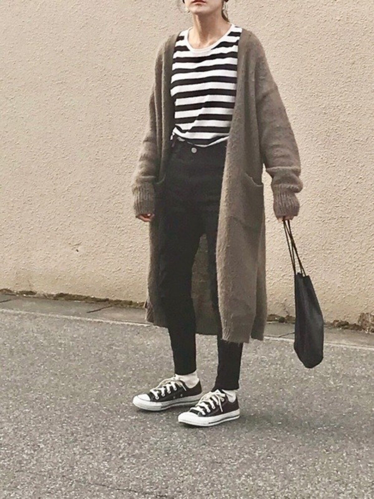無印のカットソーは着心地がよくてヘタレないので買い！　出典：WEAR