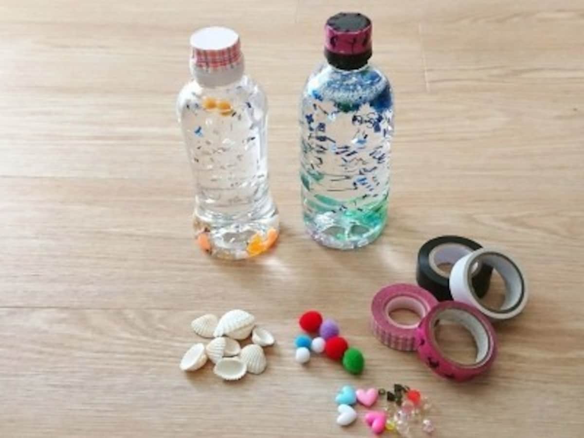 ペットボトルで工作！きらきらスノードーム