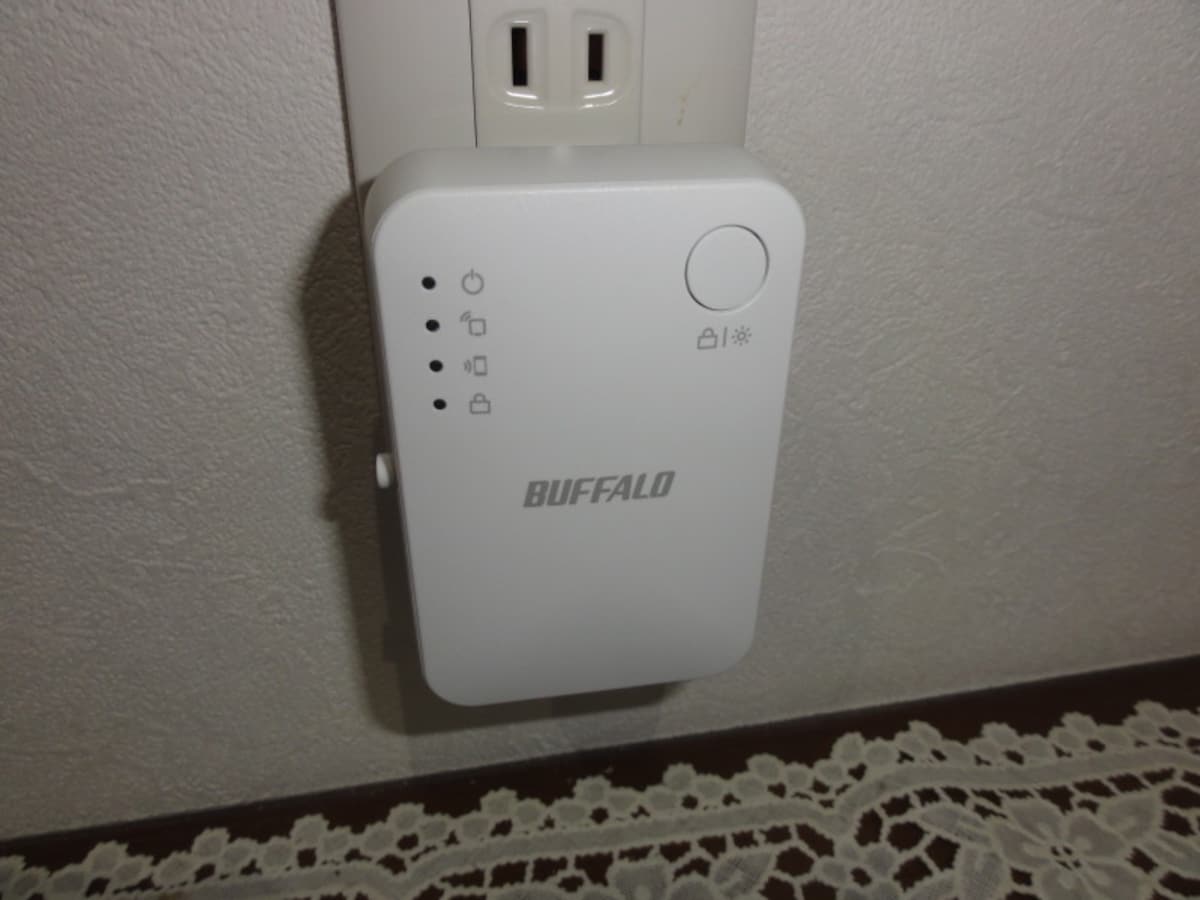 手軽に設置できる中継器