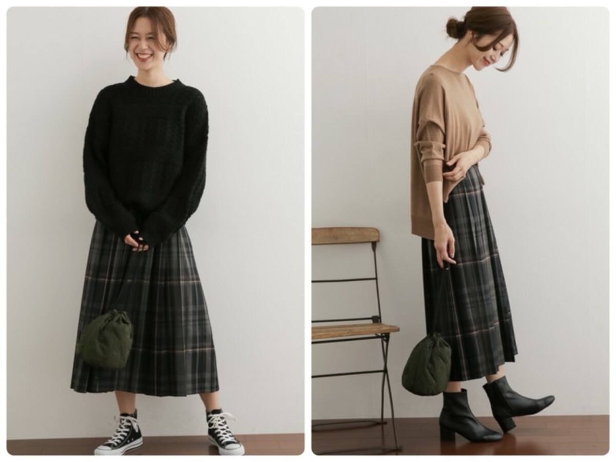 カジュアル、きれいめと雰囲気を変えられるアイテムは「買い」です　出典：WEAR