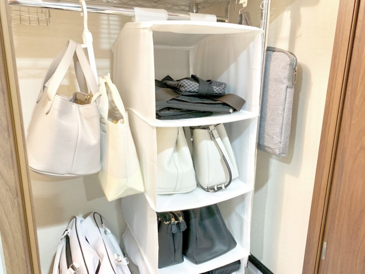 我が家のバッグ収納