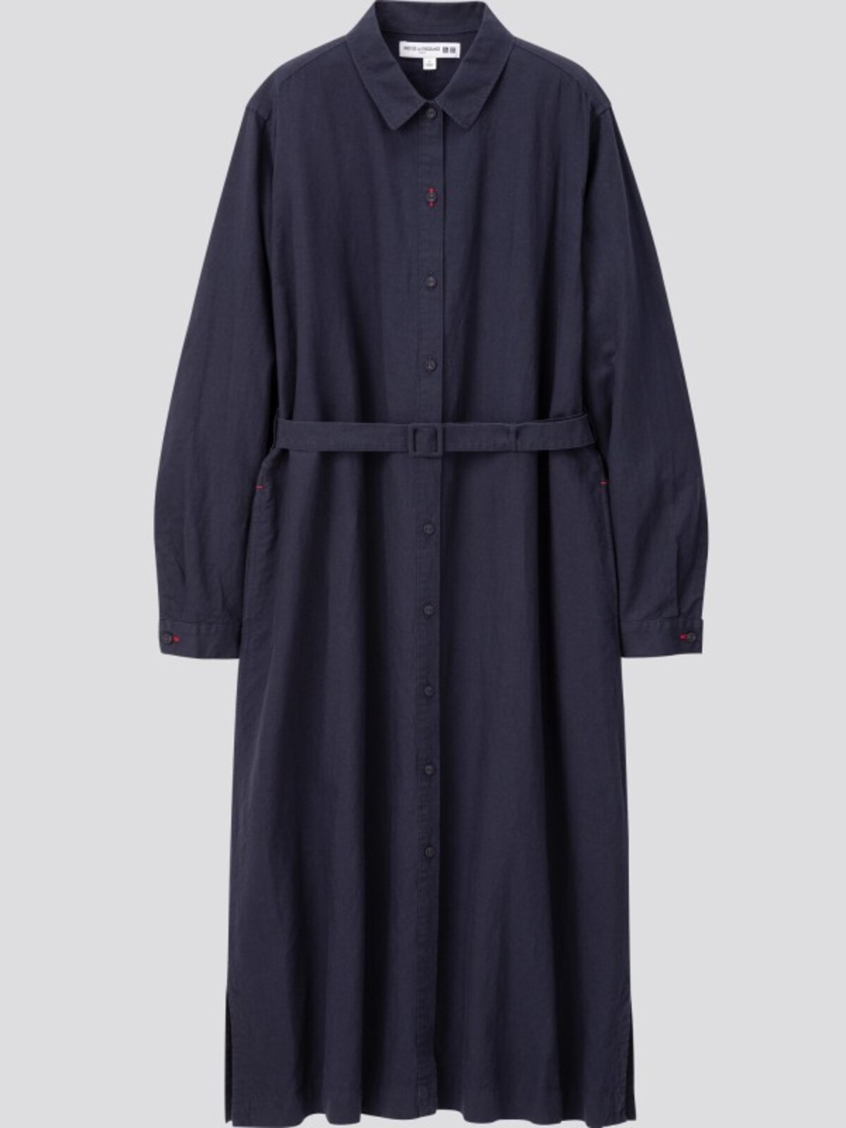 コットンリネンシャツワンピース 4990円（税抜）