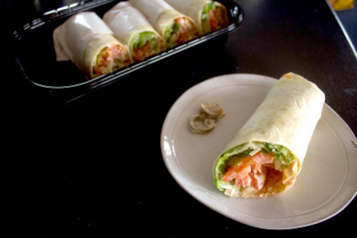 mexican saladwrap