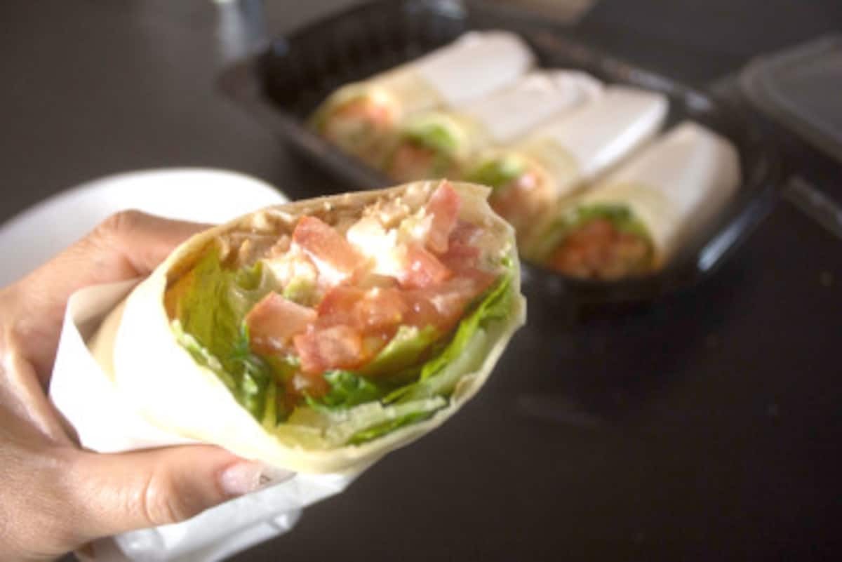 mexican saladwrap