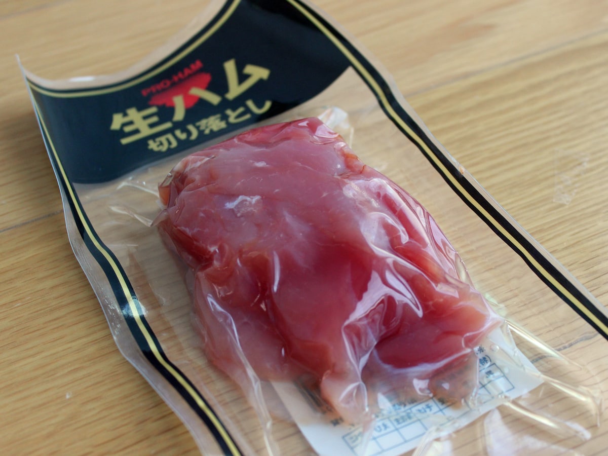 カルディの生ハム切り落とし