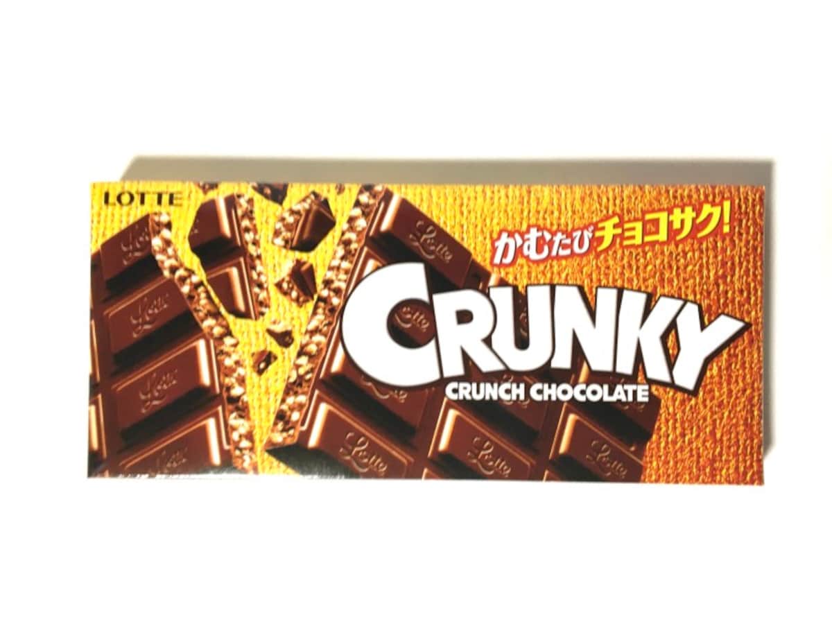 クランキーチョコレート。ロッテ
